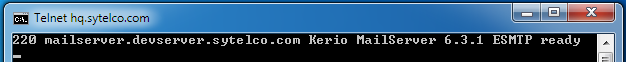 Usage Email Telnet Response